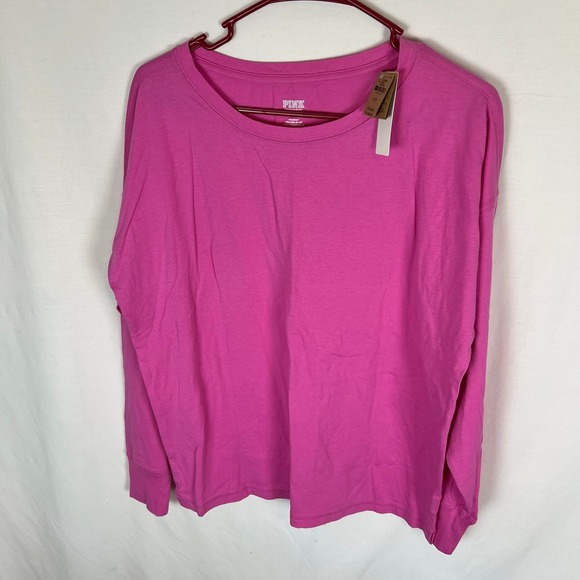 Victoria's Secret Tops - Victoria Secret's long sleeve oversized tee size small NWT